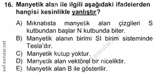 Soru 16