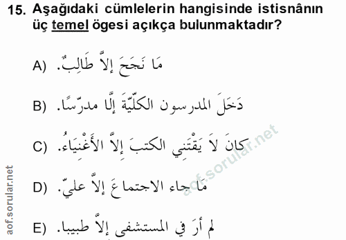 Soru 15