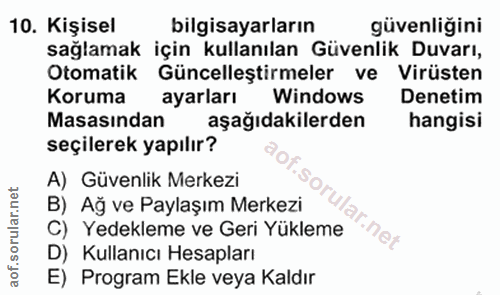 Soru 10