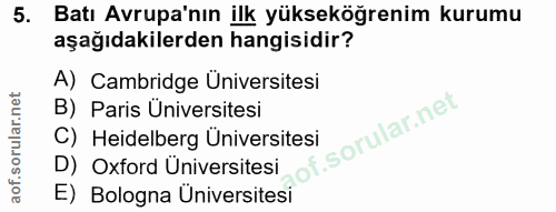 Soru 5