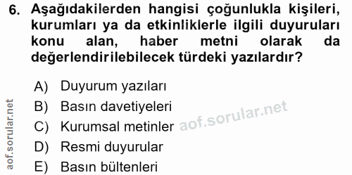 Soru 6
