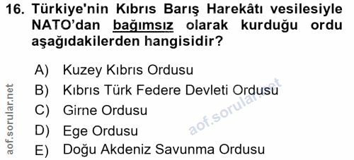 Soru 16