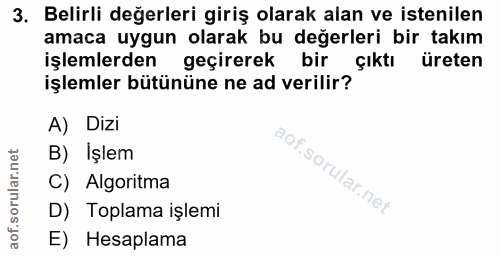 Soru 3