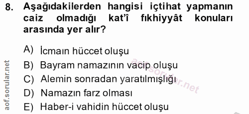 Soru 8