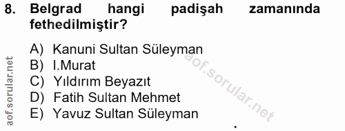 Soru 8
