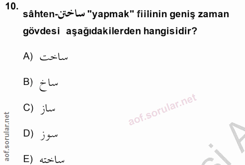 Soru 10