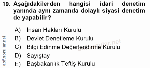 Soru 19