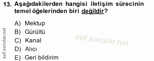 Soru 13