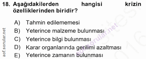 Soru 18
