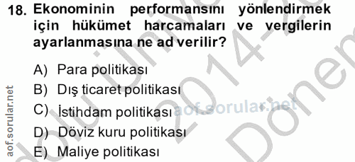 Soru 18