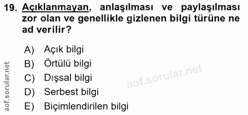 Soru 19