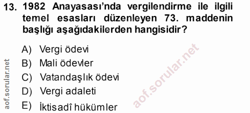 Soru 13