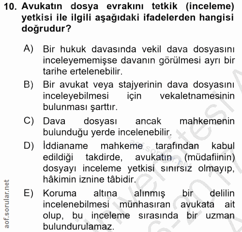 Soru 10