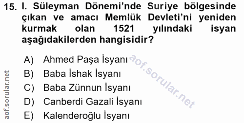 Soru 15