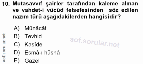 Soru 10