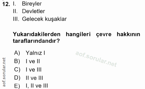 Soru 12