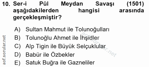 Soru 10