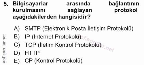 Soru 5
