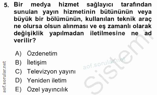 Soru 5