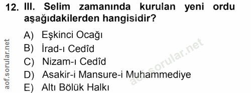 Soru 12
