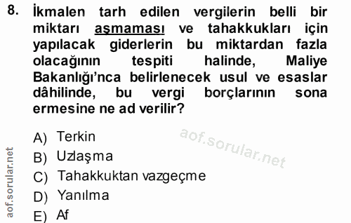 Soru 8