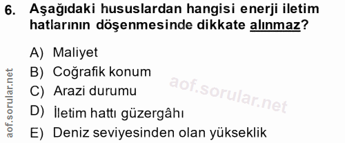 Soru 6