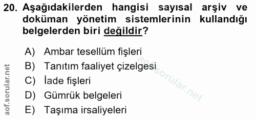 Soru 20