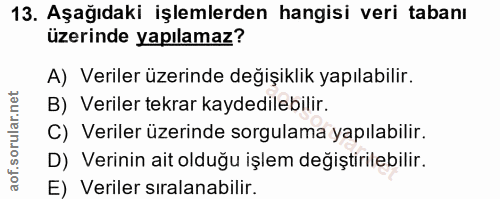 Soru 13
