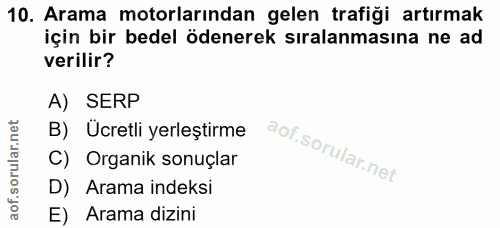 Soru 10