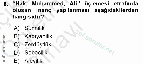 Soru 8