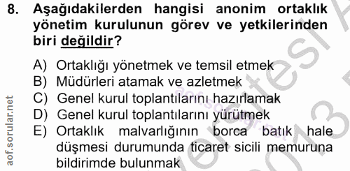 Soru 8