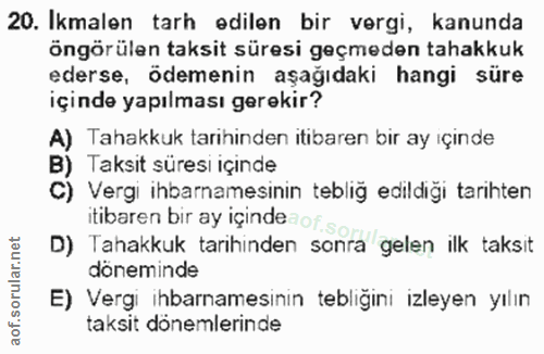 Soru 20