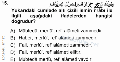 Soru 15