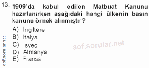 Soru 13