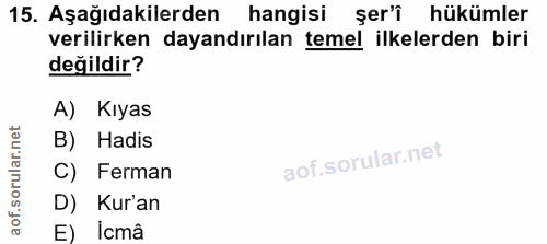 Soru 15