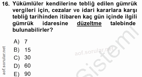 Soru 16