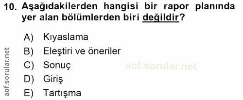 Soru 10