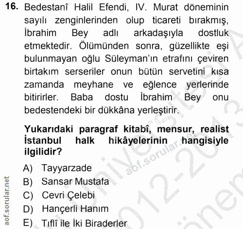 Soru 16