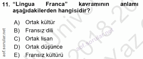 Soru 11