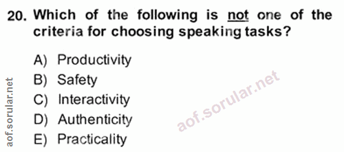 Soru 20