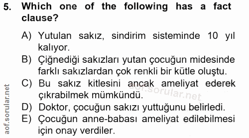 Soru 5