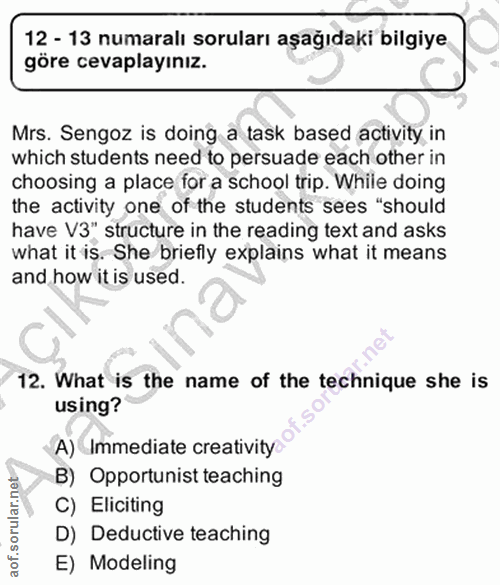 Soru 12