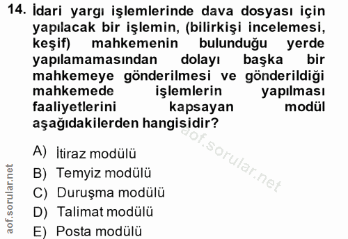 Soru 14