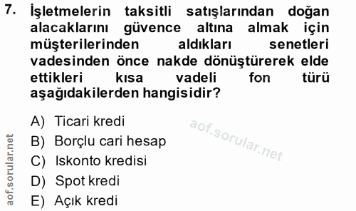 Soru 7
