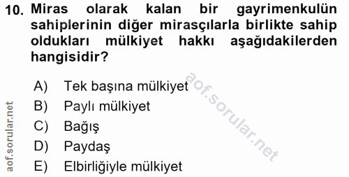 Soru 10