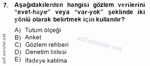 Soru 7