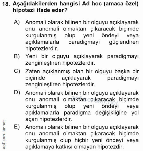 Soru 18
