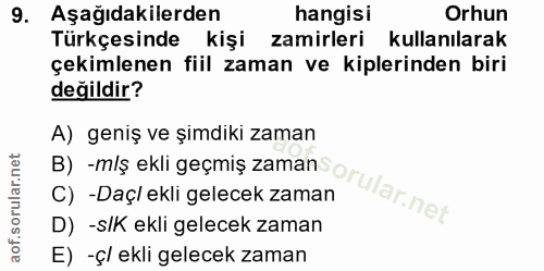 Soru 9