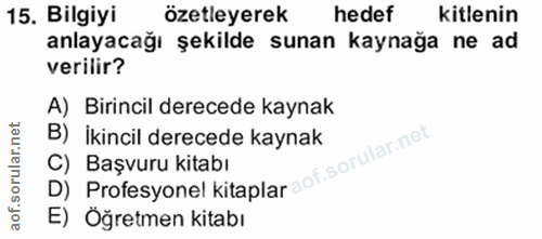 Soru 15