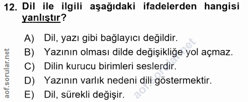 Soru 12